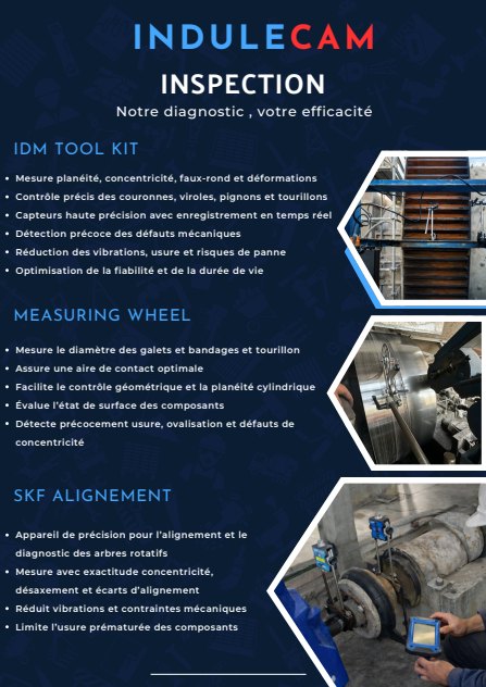 Étude technique et préparation structure INDULECAM
