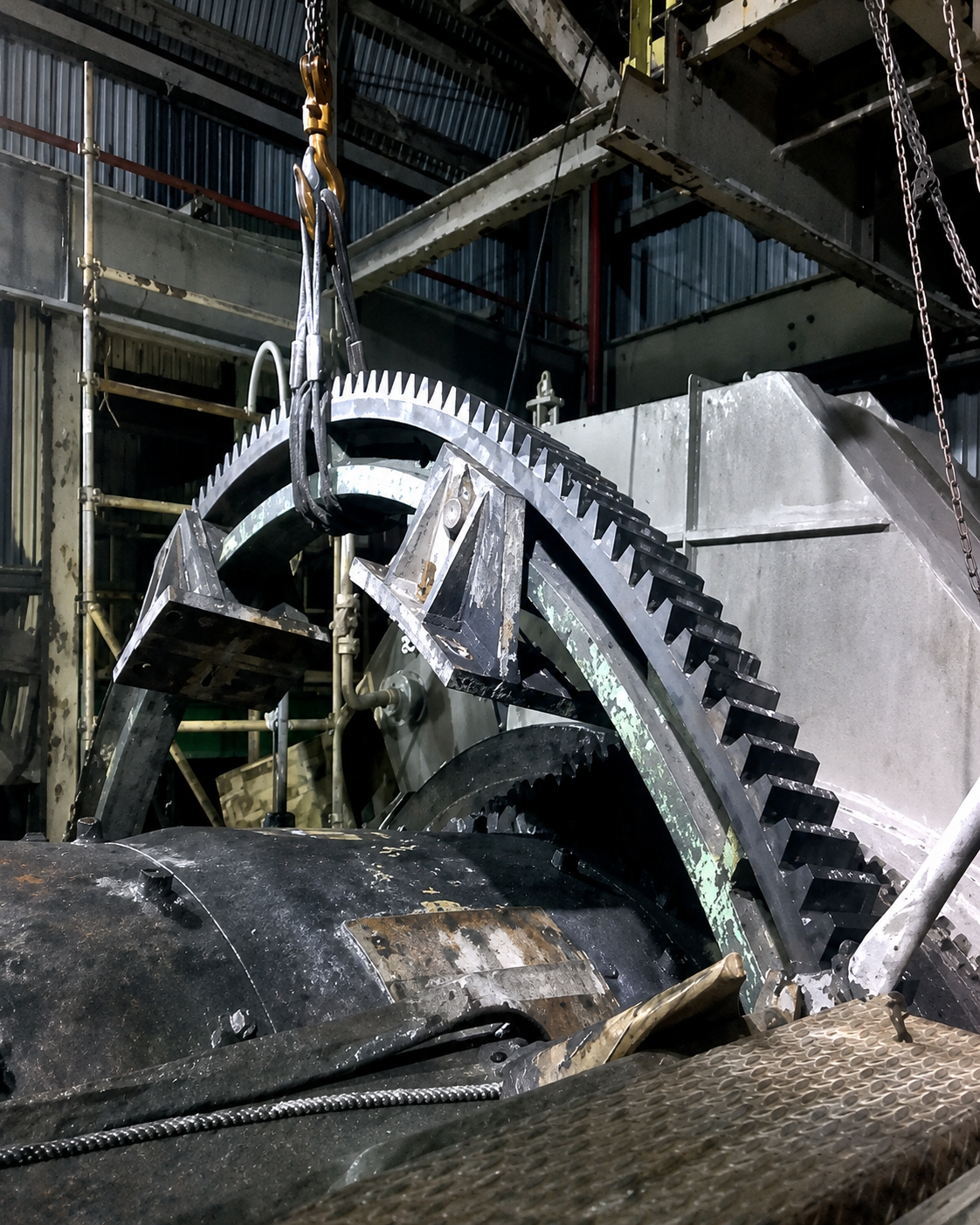 Changement d’une couronne industrielle par INDULECAM