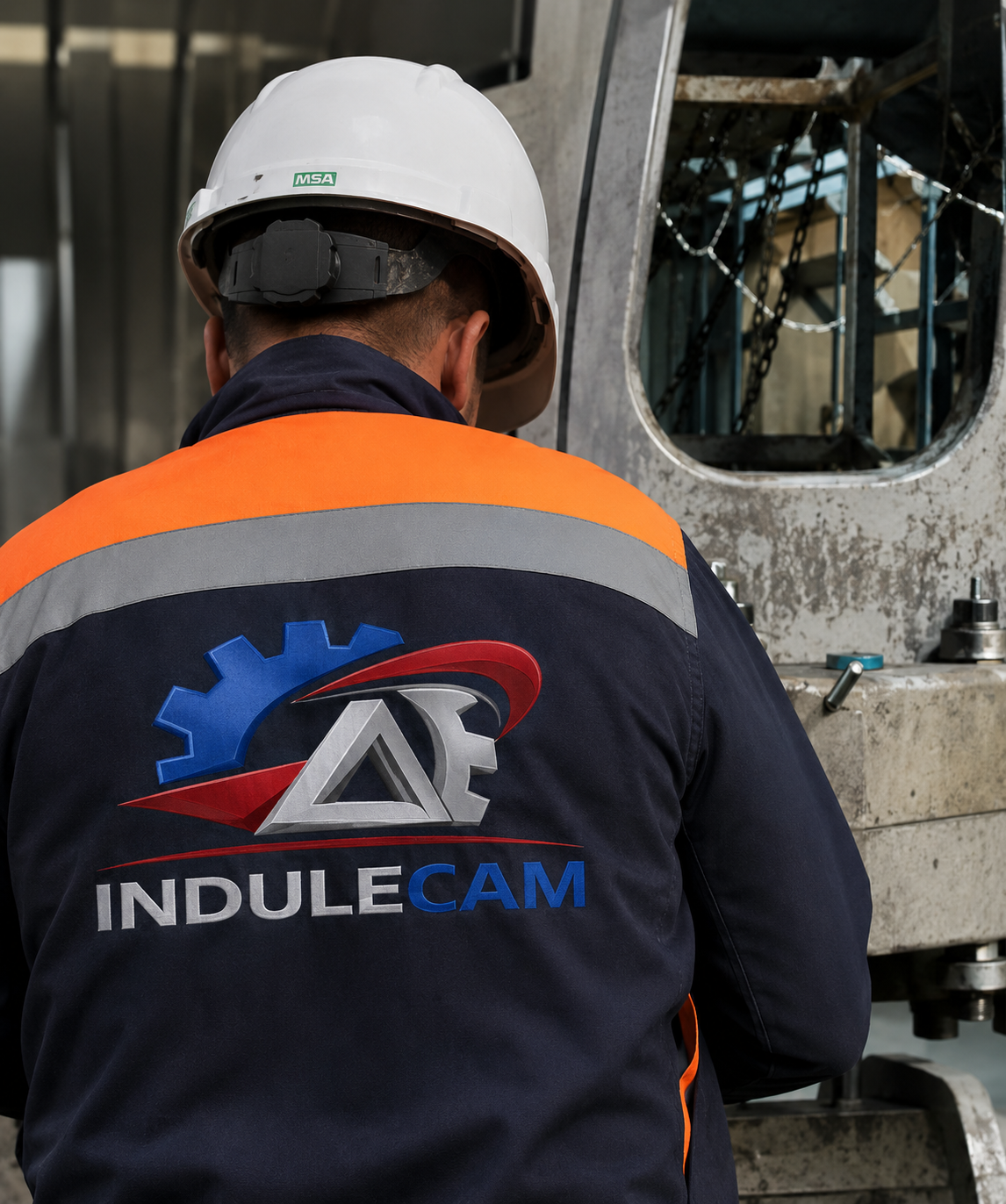 Contrôle du plan de joint d’une couronne industrielle